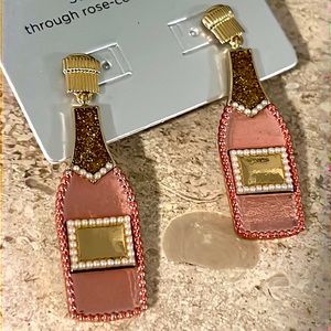 Sugarfix baublebar champagne rose earrings